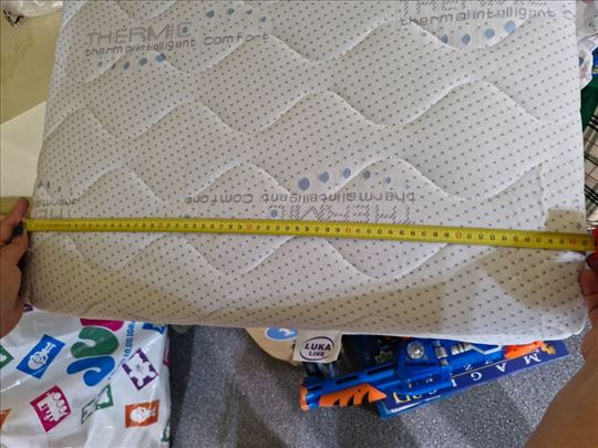 Dušek za krevetac Luka line 120X60X15 mm
