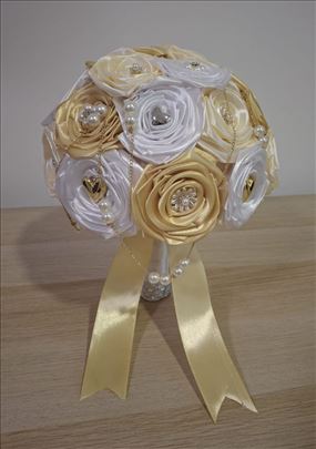 Lux bidermajer-Gold&White