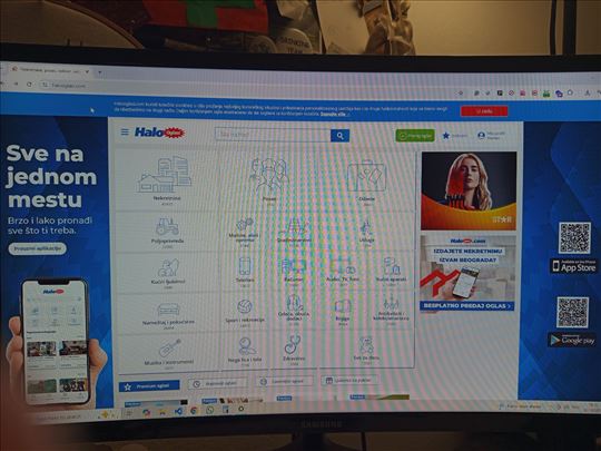 Samsung LED 23.5" C24F390FHU Full HD Zakrivljen mo