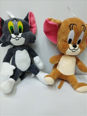 Tom i Dzeri Velike Plisane Figure novo Tom & Jerry