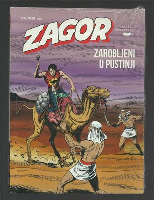 Zagor VČ 142 Zarobljeni u pustinji (celofan)