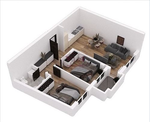 Novi Sad, Telep, Prelep trosoban stan sa povratom 