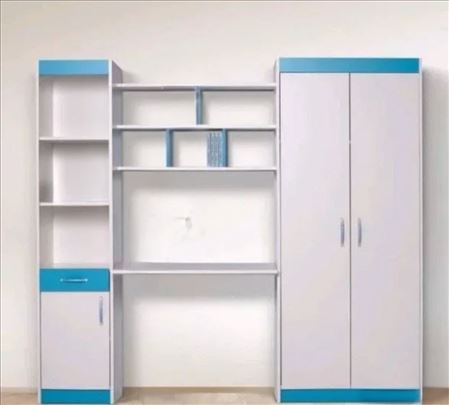 regal sa radnim stolom