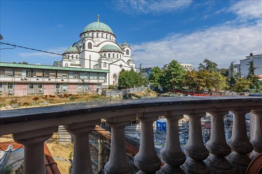 TOP ponuda, Salonac, 78m2, Hram Sv. Save, Vračar