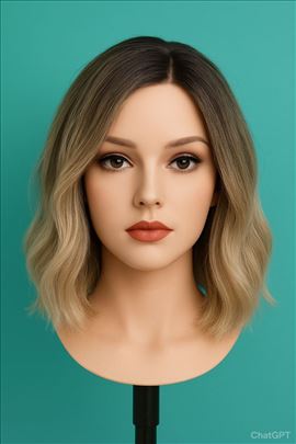 PERIKA plava ombre loknasta