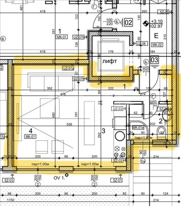 Studio 30m2, ekskluzivna novogradnja, 1/2