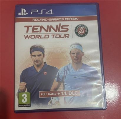 Tennis World Tour Roland Garros Edition PS4-disk