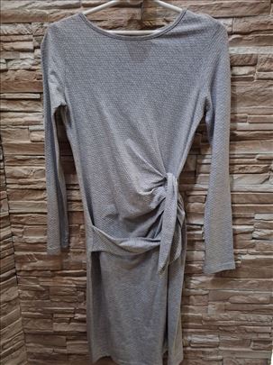 Unikatna siva haljina - NOVA