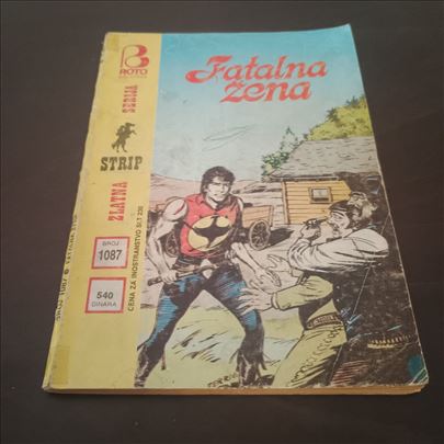 Zagor Zlatna serija 1087 Fatalna zena ocuvan za 4-