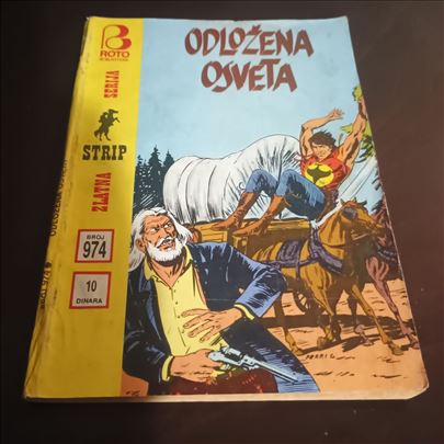Zagor Zlatna serija 974 Odlozena osveta odlicno