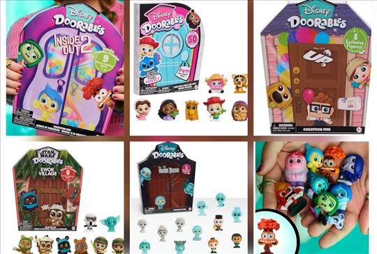 Doorables Disney figure- razni setovi, novo