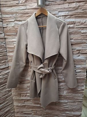 Krem elegantni mantil