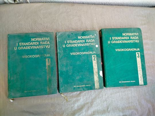 Normativi i standardi rada u građevinarstvu 1-3