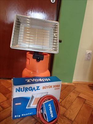 Nurgaz plinska grejalica 3000w sa nosacem za bocu