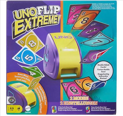 Uno Flip Extreme set, novo