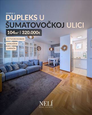 Duplex u blizini Južnog bulevara - UKNJIŽEN