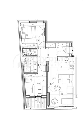 Ekskluzivna novogradnja u centru 62.41m2