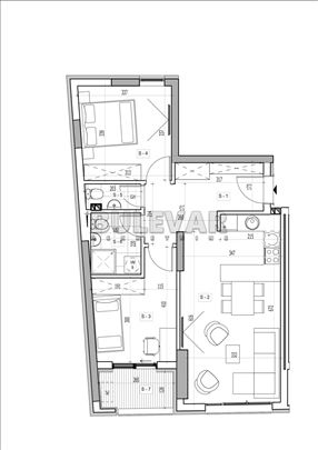 Ekskluzivna novogradnja u centru 62.41m2