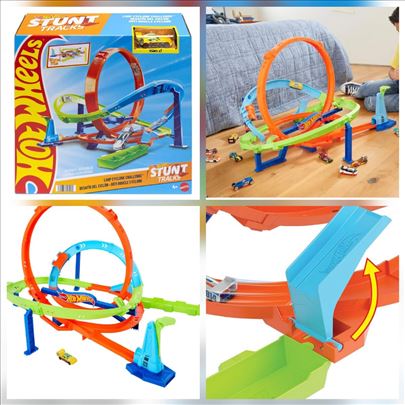 Hot Wheels Loop Cyclone Challenge- novo