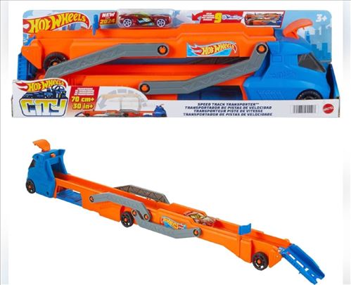 Hot Wheels Speed Track Transporter- novo