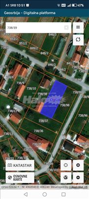 Prodajem gradjevinski plac ugrinovci