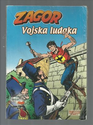 Zagor VČ 104 Vojska ludaka (celofan)