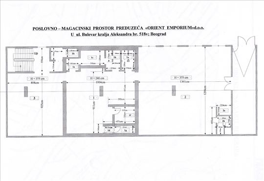 357m2, ugao Ustaničke i Bulevara kralja Aleksandra
