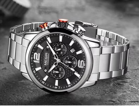 Ručni sat Megir sa metalnom narukvicom