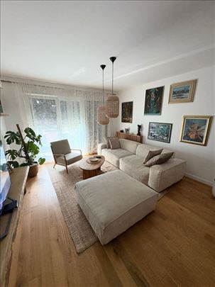 Zemun, Cara Dušana, Novo, Lux 57 m2,Namešten