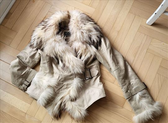 Ženska kožna jakna 