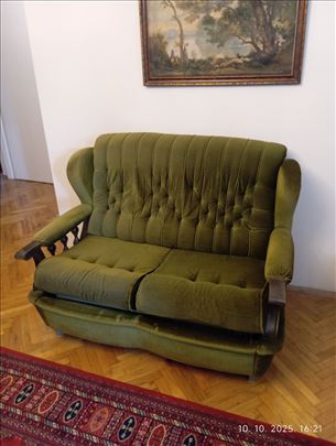 Garnitura, trosed, dvoded fote novi sundjer