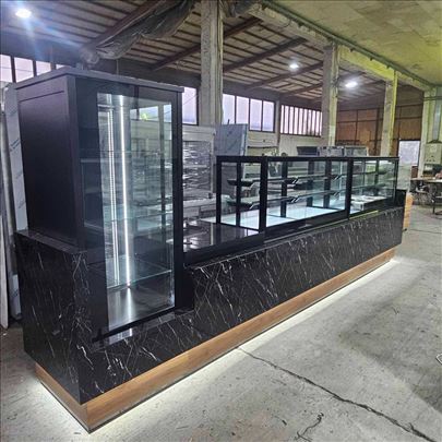 Izložbene vitrine za pekare, hladne i tople