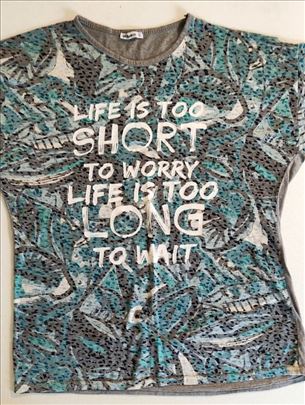 Majica Diyamor sa snažnom motivacionom porukom