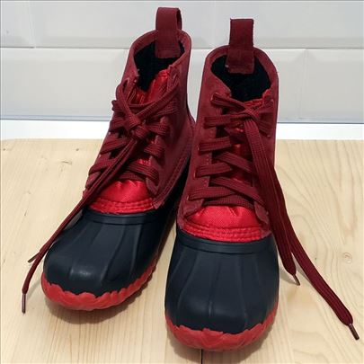 Gumene kožne čizmice