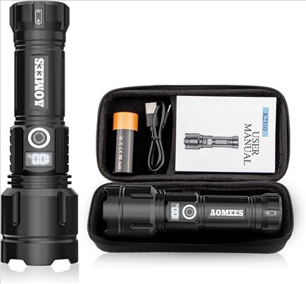 Aomes LED punjiva baterijska lampa