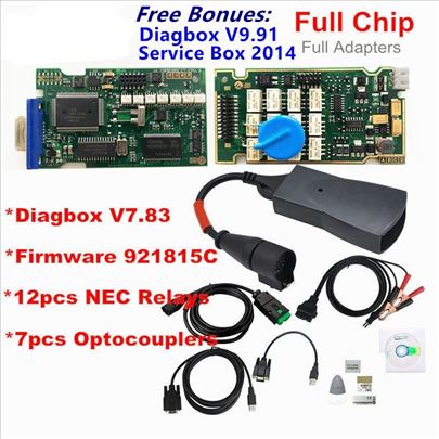 Lexia 3 full Chip Diagbox V7.83 Peugeot Citroen