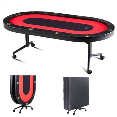 Sklopiv sto za poker 2290x1220x800mm(DxŠxV)