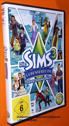 Die SIMS 3 Lebensfreude ekspanzioni disk