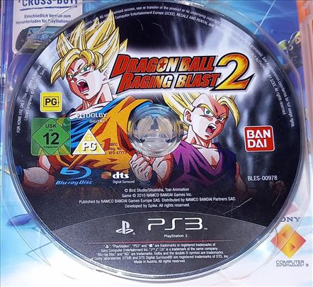 Dragon ball  raging blast 2 PS3