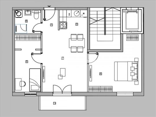 Lux stanovi u novom modernom kompleksu u Mirijevu