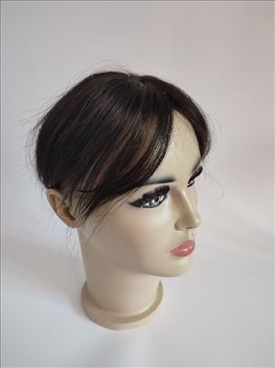 Mini tupe od prirodne kose 