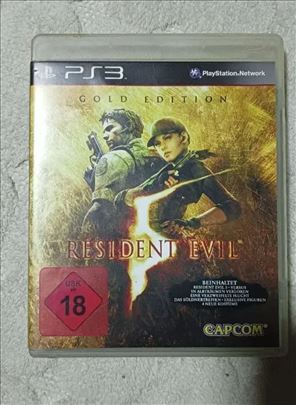 PS3 Resident evil 5 gold edition