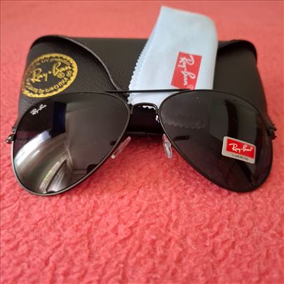Ray Ban Aviator crne suncane naocare nove