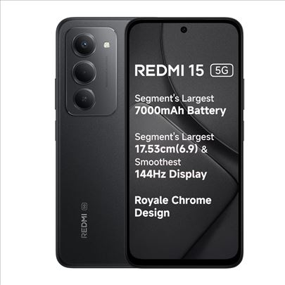 Xiaomi Redmi 15 6/128gb Black