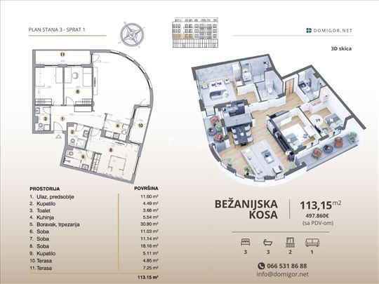Bežanijska kosa | Luksuzna novogradnja