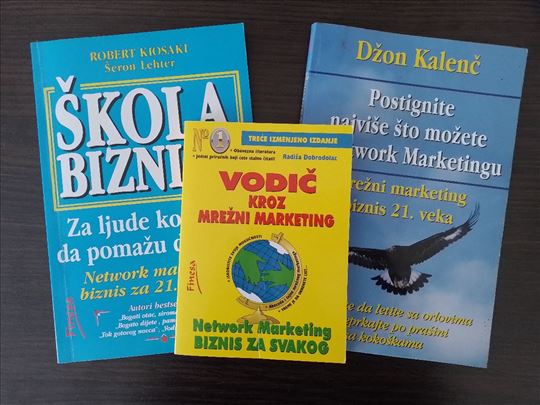 Mrežni marketing 3 knjige
