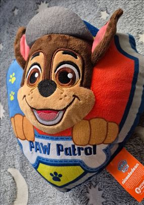 Patrolne šape Čejs jastuk plišani