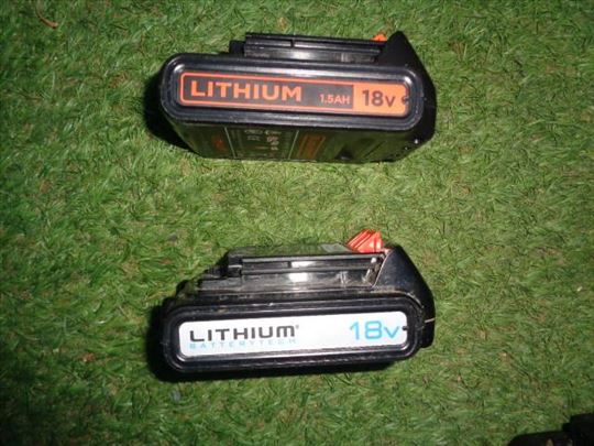BLACK&DECKER baterije 18V - ORIGINAL