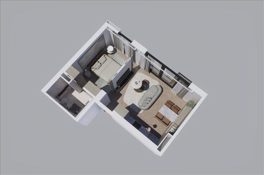 Luksuzna novogradnja 2.0 , 43m² na Donjem Dorćolu
