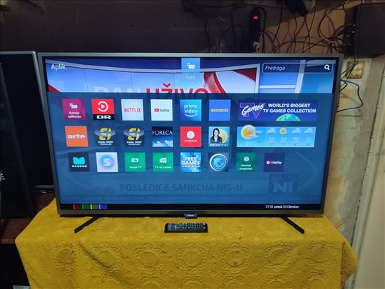 Philips 4k smart 50pus6262/12 ultra hd wifi t2 